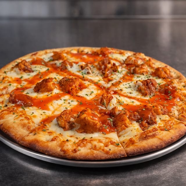 Buffalo Chicken Pizza.